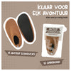 Antislip Schoentjes – Caramel Bruin